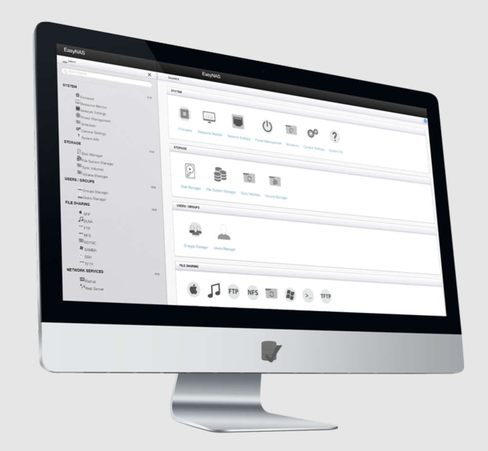 EasyNAS Screenshot 1