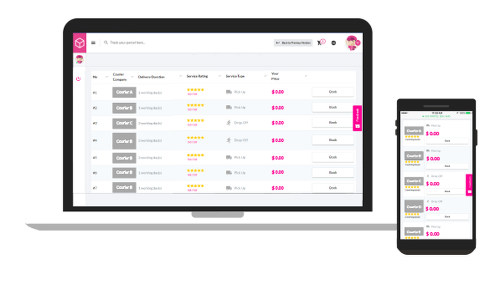 EasyParcel Screenshot 1