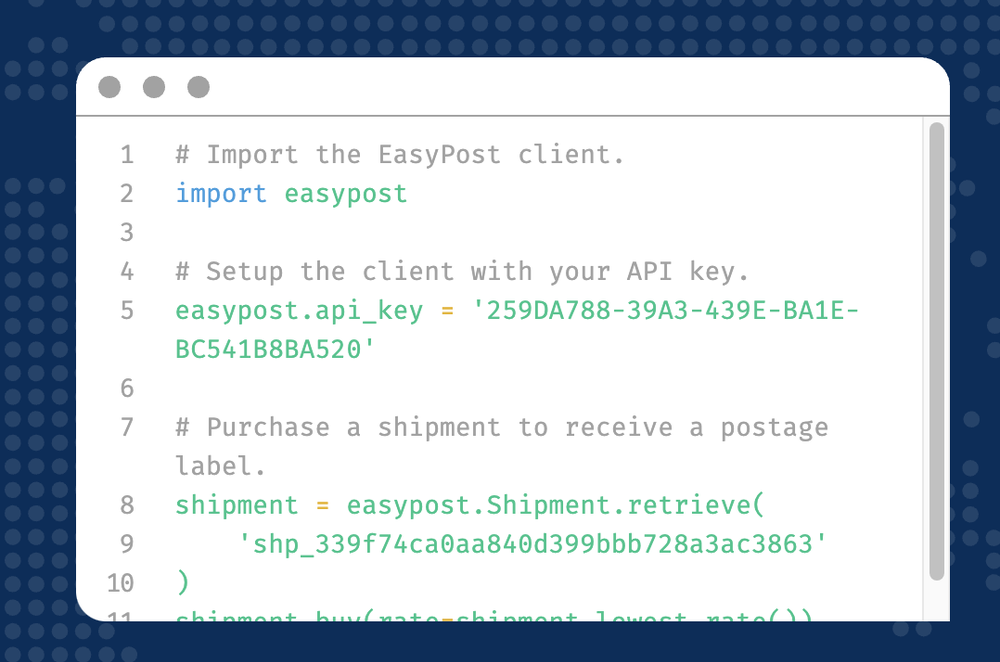 EasyPost Screenshot 1