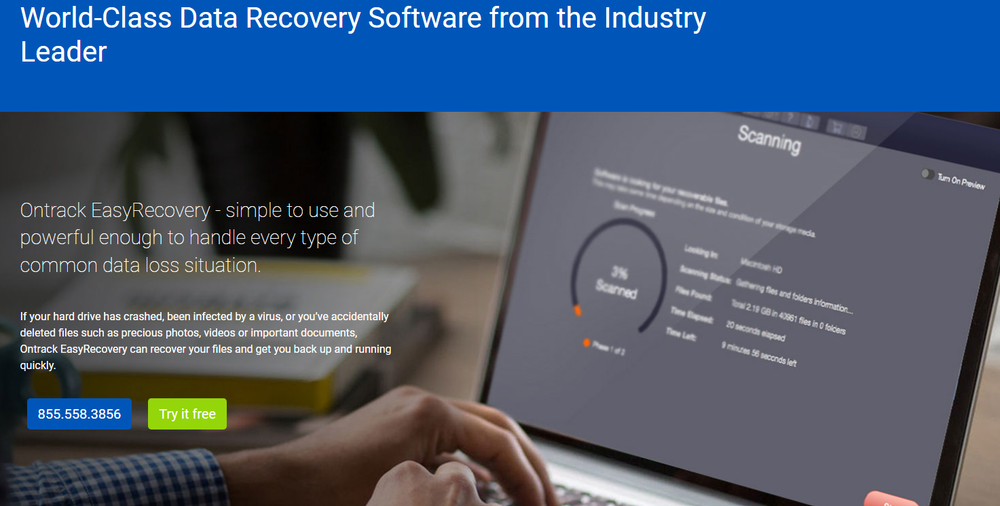 EasyRecovery Screenshot 1