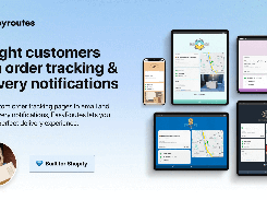 From custom order tracking pages to email and SMS delivery notifications, EasyRoutes lets you craft the perfect delivery experience.