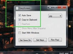 It's pretty intuitive, just select an area to capture.