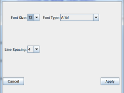 text preferences