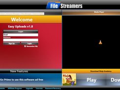 Before you use the application, you need to log in with your account information.