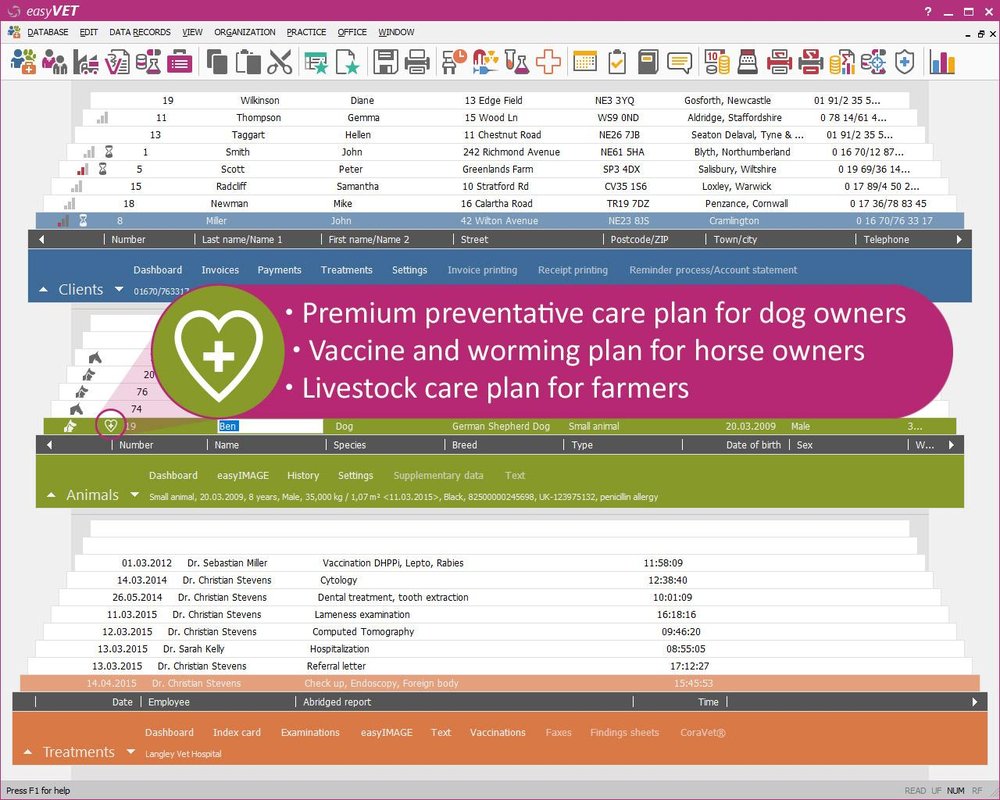easyVET Screenshot 1