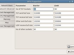 VPS Network Properties, Advanced