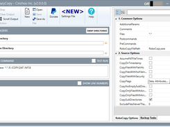 ChoEazyCopy, a RoboCopy GUI Screenshot 1