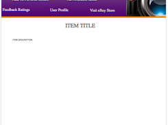 Camera Template MyTemplates Use In Up To 50 Listings