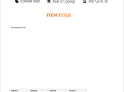 MyTemplates Blank Use In 50 Listings