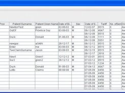 Review Screen Displaying Unpaid Claims