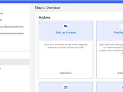 Ebizio Checkout Screenshot 1