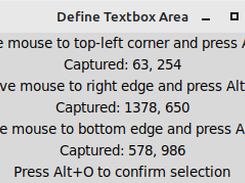 Define textbox dialog