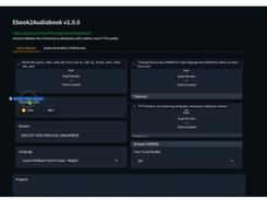 ebook2audiobook Screenshot 1