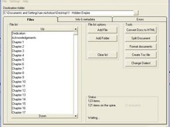 eBook Tools file organising