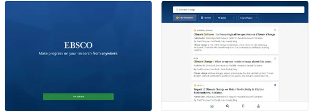 EBSCO Screenshot 1