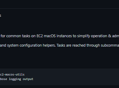 EC2 macOS Utils Screenshot 1