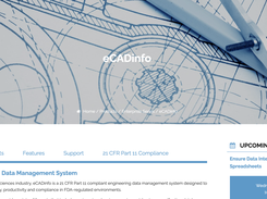 eCADinfo Screenshot 1