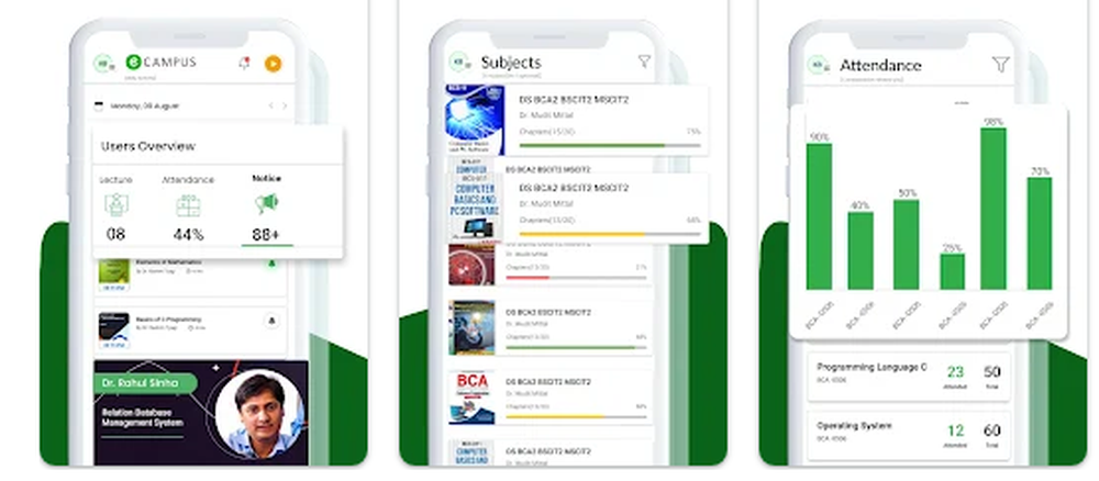 eCampus Screenshot 1
