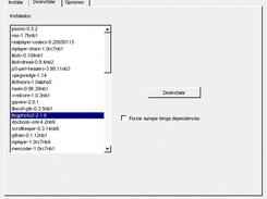 ECBSD 0.1A package manager - Deinstalling packages
