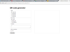 QRcode generation