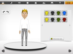 Configuring a male character