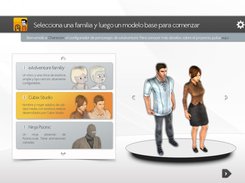 Selecting a basic character to start from