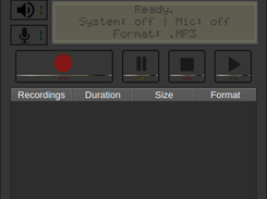 Echo Voice Recorder Screenshot 1