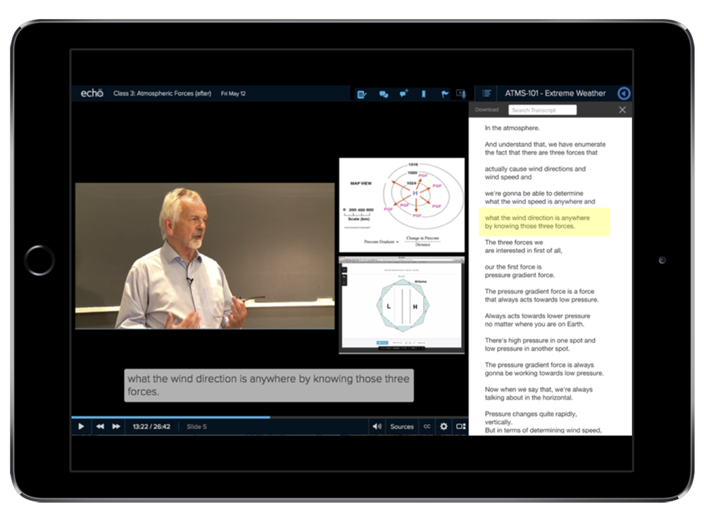 Echo360 Screenshot 1