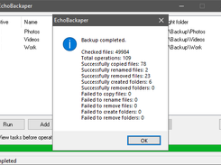EchoBackuper Screenshot 2