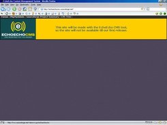 First appearance of the project on the web - ever ;o)