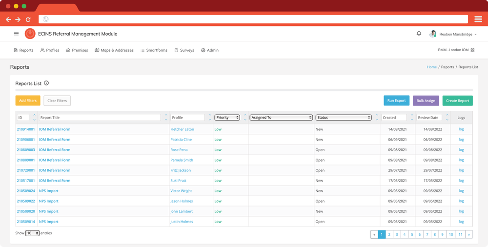 Referral tracking feature allows clients to share their information just once, saving them the frustration of repeating their story. And reduced admin time means more time to focus on clients’ needs.