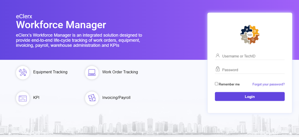 eClerx Workforce Manager Screenshot 1