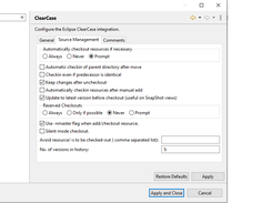 Clearcase plugin for Eclipse Screenshot 3