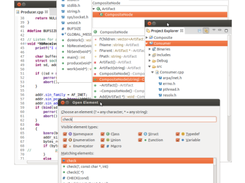 Eclipse CDT Screenshot 1