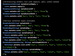 Eclipse Collections Screenshot 1