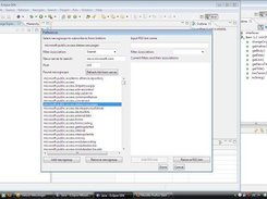Preferences window while adding newsgroups