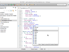 Eclipse PHP Screenshot 1