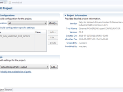 POWERLINK project editor