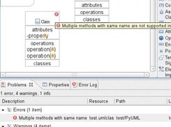 Example for Live Validation (regarding UML <-> Python)