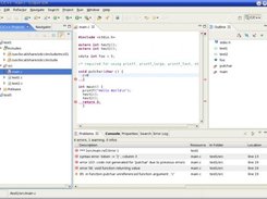 EclipseSDCC showing errors reported by SDCC compiler.