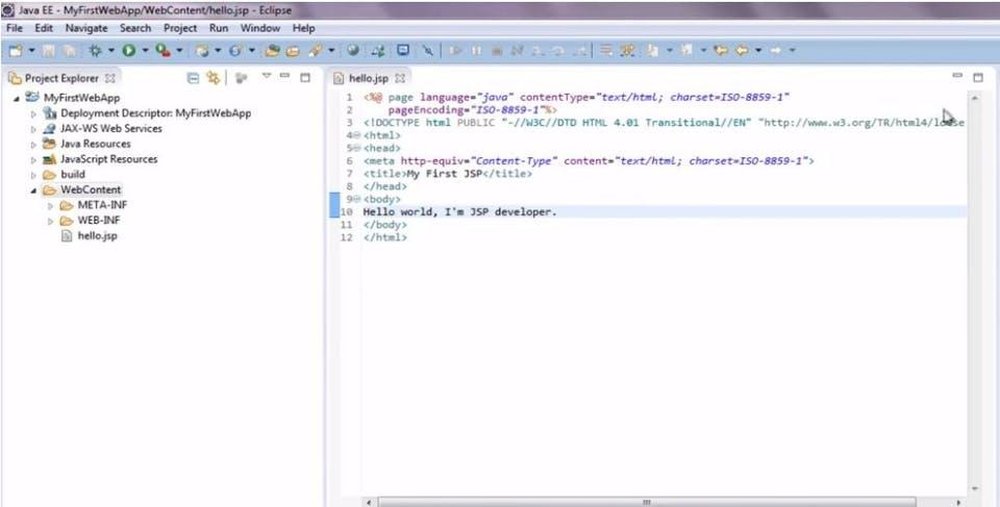 Eclipse Web Tools Platform (WTP) Screenshot 1