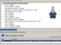 The ActivityView displays activities of registered Agents.