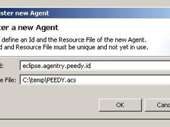 The RegistrationView allows the registration of new Agents.