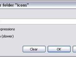 Filter dialog