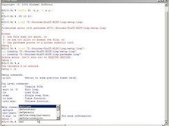 Windows LISP shell using ECL and RDNZL (by M. Goffioul)