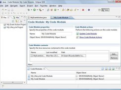 Code Module Editor