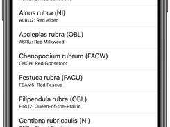 Ecobot Wetland Vegetation Lookup