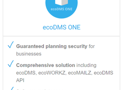 ecoDMS ONE Screenshot 1