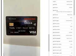 KYC - Credit card scan, blurred digits