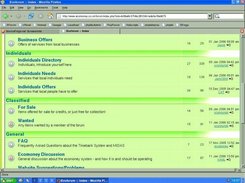 Lower down the home page